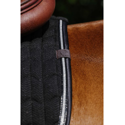 Zadelpad Equithème Eclat Zwart Zadelpad Equithème Eclat Zwart