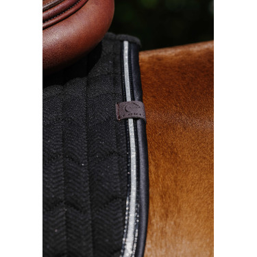 Zadelpad Equithème Eclat Zwart Zadelpad Equithème Eclat Zwart