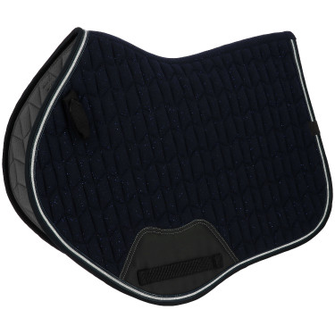 Tapis de selle Equithème Eclat Marine Bleu marine