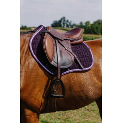 Tapis de selle Equithème Eclat Violet