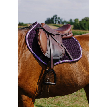Tapis de selle Equithème Eclat Violet