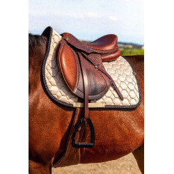 Tapis de selle Equithème Pretty Beige Tapis de selle Equithème Pretty Beige