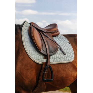 Tapis de selle Equithème Excellence Vert