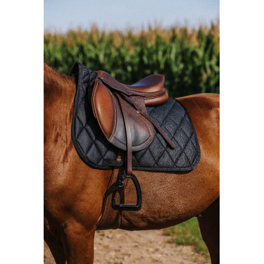 Zadeldoek Riding World School Zwart