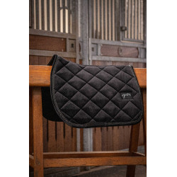 Tapis de selle Pénélope New Strass Noir Tapis de selle Pénélope New Strass Noir