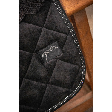 Tapis de selle Pénélope New Strass Noir Tapis de selle Pénélope New Strass Noir