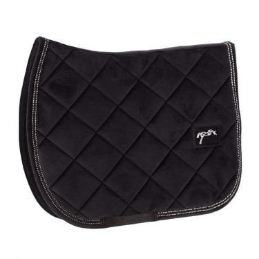 Tapis de selle Pénélope New Strass Noir Tapis de selle Pénélope New Strass Noir