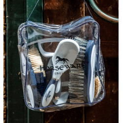 Kit de pansage Horseware Newmarket Marine witney Bleu marine