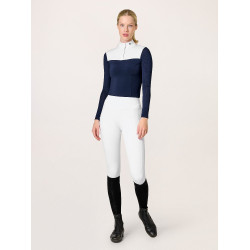 Legging d'équitation Equestrian Stockholm Movement femme Blanc
