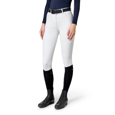 Pantalon d'équitation Equestrian Stockholm Elite femme Blanc perfection Pantalon d'équitation Equestrian Stockholm Elite femme Blanc perfection