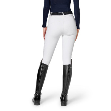 Pantalon d'équitation Equestrian Stockholm Elite femme Blanc perfection Pantalon d'équitation Equestrian Stockholm Elite femme Blanc perfection