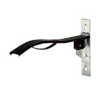 Porte-selle pliant Noir