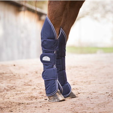 Transportbeschermers Equithème Tyrex 600 D Marineblauw