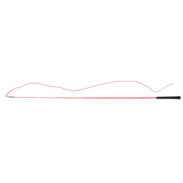 Chambrière WHIP & GO polyamide massif Rouge