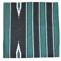 Westride Navajo Teppich Baumwolle/Acryl Groen / zwart / wit