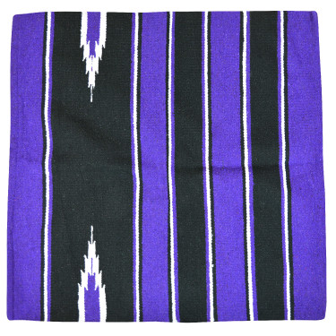 Westride Navajo Teppich Baumwolle/Acryl Violet / zwart / wit