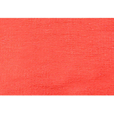 Tapis Westride Navajo coton/acrylique uni Rouge