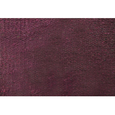 Tapis Westride Navajo coton/acrylique uni Bordeaux
