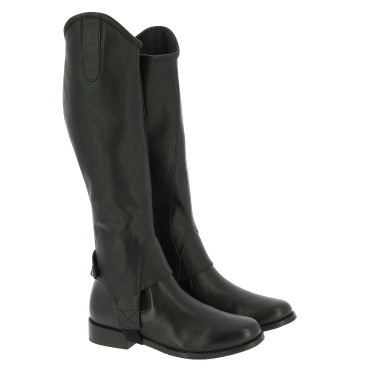 Mini-chaps Norton Stretch gegranuleerd Zwart Mini-chaps Norton Stretch gegranuleerd Zwart