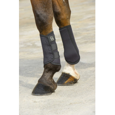 Norton Elastische Peesbeschermers Zwart