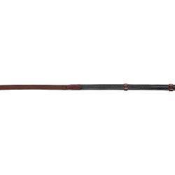 Dikke Supergrip-teugels Eric Thomas Pro Havana Bruin