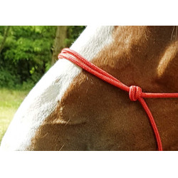 Ethologisch halster touw Fin Rood
