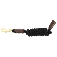 Longe d'attache Norton Cuir Noir