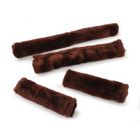 Kit fourreau de licol synthétique Choco Marron