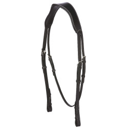 Brede anatomische kopstuk Eric Thomas Pro Zwart