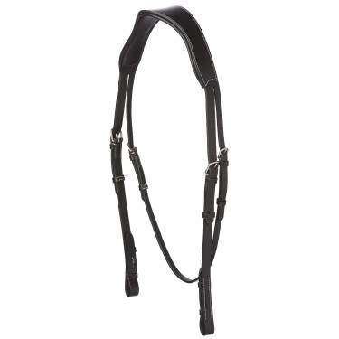 Brede anatomische kopstuk Eric Thomas Pro Zwart