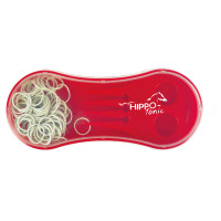 Vlechtborstel Hippo-Tonic Rood