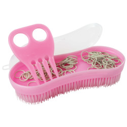 Brosse à natter Hippo-Tonic Rose