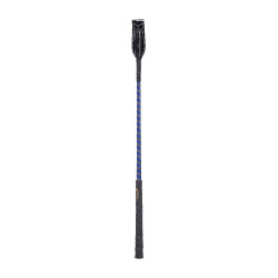 Fleck zweep lakleer 55 cm Grijs / azuur