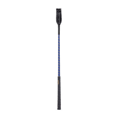 Fleck zweep lakleer 55 cm Rood / wit / blauw