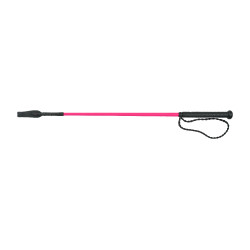 Cravache Whip & Go Twist à poignée Fuchsia Rose