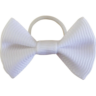 Vlechtbanden Equithème van stof per 20 Wit