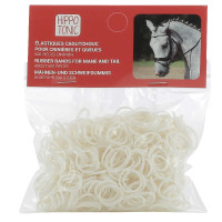 Élastiques à crinière Blanc