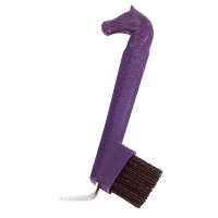 Cure-pieds brosse, tête de cheval Violet