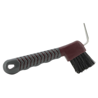 Hoefkrabber Soft Hand Bordeaux / grijs
