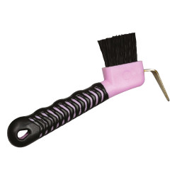 Hoefkrabber Soft Hand Roze / zwart Hoefkrabber Soft Hand Roze / zwart