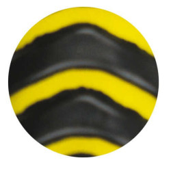 Hoefkrabber Soft Hand Geel / zwart Hoefkrabber Soft Hand Geel / zwart