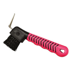 Hoefkrabber Soft Hand Zwart / fuchsia