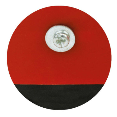 Gebogen warmte mes P.V.C. Rood