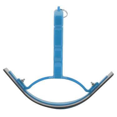 Couteau de chaleur cintré P.V.C. Bleu