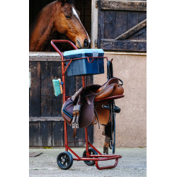 Chariot porte selle démontable Hippotonic Bordeaux