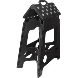 Tabouret-marchepied pliant Hippo-Tonic Noir / gris
