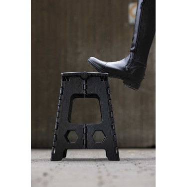 Tabouret-marchepied pliant Hippo-Tonic Noir / gris