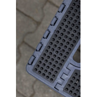 Tabouret-marchepied pliant Hippo-Tonic Grip Gris