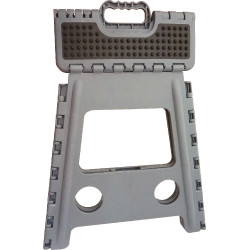 Tabouret-marchepied pliant Hippo-Tonic Grip Gris