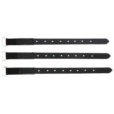 Singelstoten voor zadel Eric Thomas Advance Zwart